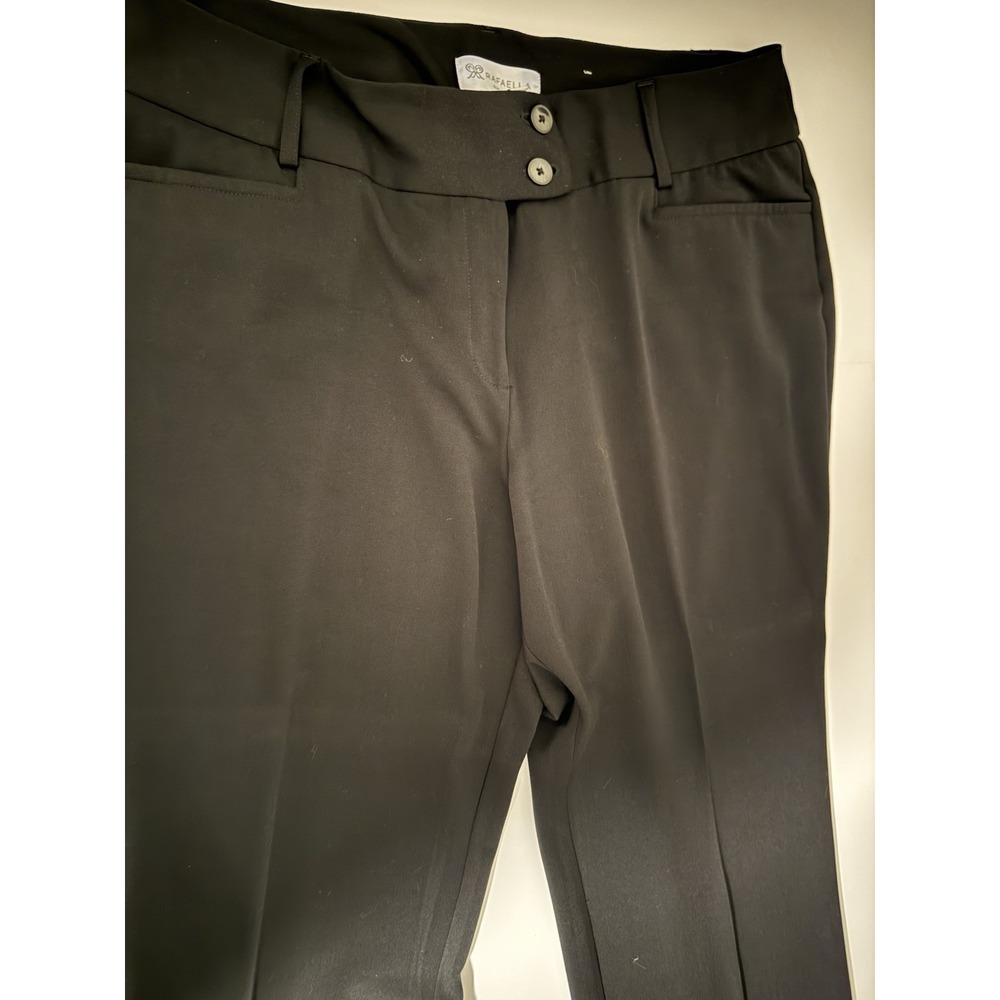 Rafaella Womens Curvy Fit Gabardine Bootcut Dress Pants Size 16; 29in Inseam; - Picture 3 of 6
